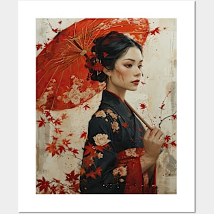 Red Umbrella Posters and Art